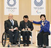 Tokyo governor, IPC chief meet over 2020 Paralympics