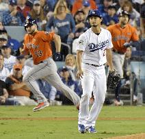 Baseball: Dodgers-Astros World Series Game 7