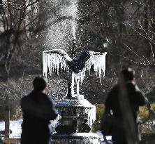 Cold spell in Tokyo