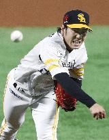 Baseball: Softbank's Ishikawa