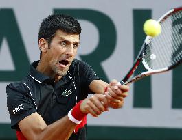 Tennis: Djokovic at French Open