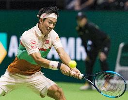 Tennis: Nishikori at ABN Amro World