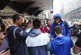 Basketball: Hachimura in N.Y. for NBA Draft