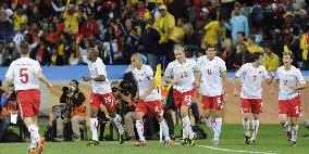 Switzerland in stunning victory over Spain