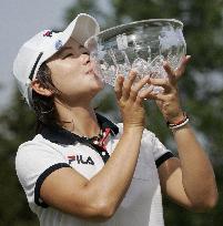 S. Korea's Eun Hee Ji wins Wegmans LPGA golf tournament