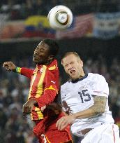 Ghana beat U.S. in World Cup second round