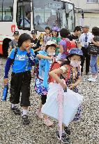 Classes resume in Fukushima after summer break
