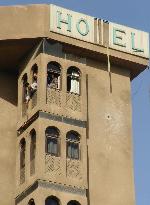 Iraqi hotel accommodating U.S. workers hit by rocket bombs