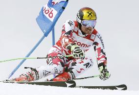 Austria's Hirscher competes in World Cup alpine ski event