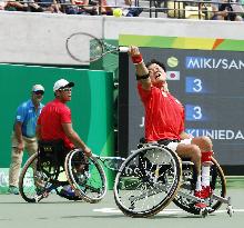 Japan's Kunieda-Saida pair wins wheelchair doubles bronze