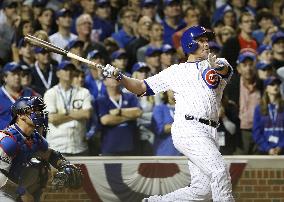 Cubs beat Dodgers in Game 1 of National League Championship