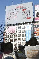 Quake drill held in Tokyo's Shibuya with 4,000 participants