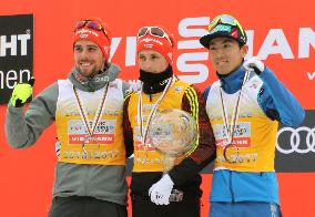 Skiing: Frenzel wins World Cup season finale, overall title again