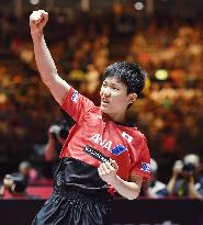 13-yr-old Harimoto youngest to reach worlds q'finals