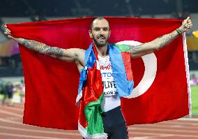 Turkey's Guliyev wins men's 200 meters at world championships