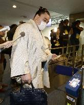 Harumafuji to face further police questioning