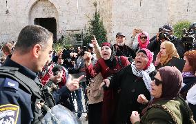 Anti-Trump protests continue in Jerusalem