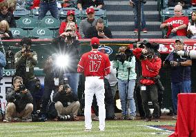 Baseball: Angels' Ohtani