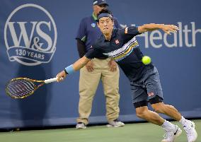 Tennis: Nishikori loses to Wawrinka in Cincinnati