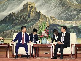 Japan PM Abe in China