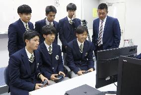 Esport club at Japan high school