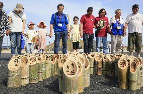 Recovery in 2011 tsunami-hit area in Japan