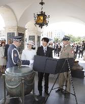 Japan's crown prince in Warsaw