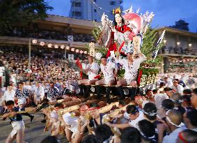 Traditional summer festival in Fukuoka