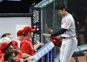 Baseball: Angels v Indians