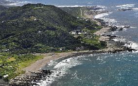 Two men missing at beach in Japan