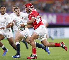 Rugby World Cup in Japan: England v Tonga