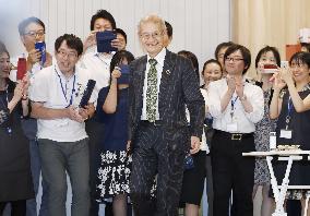 Nobel Prize in chemistry winner Yoshino