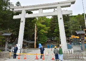 41-yr-old man dies during old Shinto shrine festival in Nagano
