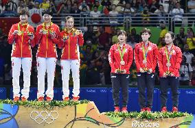 Olympics: Chinese women's table tennis team takes gold