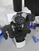 Microscope in Nobel winner Ohsumi's laboratory