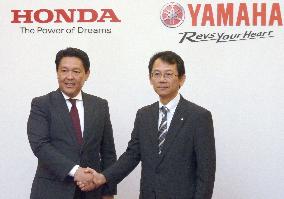 Honda, Yamaha start motorcycle tie-up talks