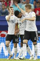 Soccer: Germany reach Confederations Cup semis