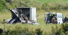 U.S. military to remove CH-53E helicopter wreckage