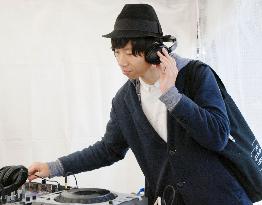 Silent music festival