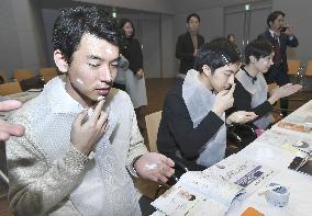 Shiseido beauty seminar for job-hunting students