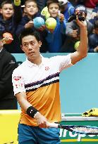 Tennis: Kei Nishikori at Madrid Open
