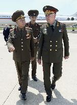 Russian deputy defense minister in N. Korea