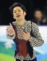 Japan's Takahashi wins bronze in men's figure skating