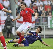 Own goals sink Japan in World Cup warm-up vs England
