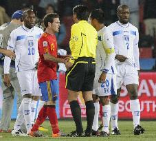 Spain beat Honduras 2-0 at World Cup