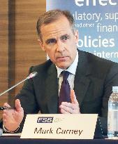 Bank of England Gov. Carney speaks in Tokyo