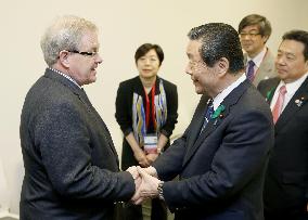 Japan, Canada farm ministers meet before G-7 talks begin