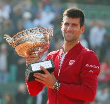 Djokovic wins all 4 Grand Slam titles in row