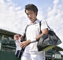 Tennis: Japan's Sugita loses in Wimbledon 2nd round