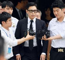 BIGBANG member sentenced to prison for smoking marijuana